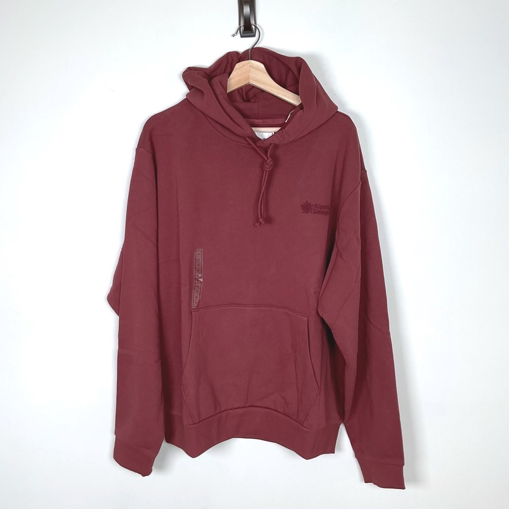 Alpine Design Mens XL‎ Pre-Wash Hike Hoodie Dark Auburn Pullover Sweatshirt NWT